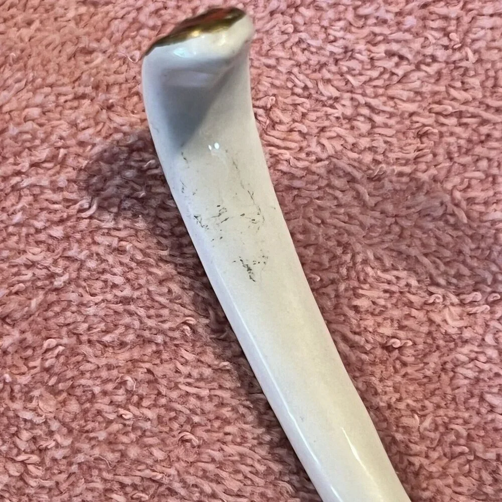 Fitz and Floyd Florentine Christmas Sugar Spoon 4.25